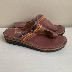 Volks Walkers Women’s Leather Sandals Size 40 / 8.5-9